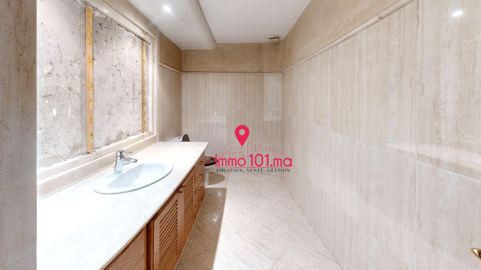 Location appartement vide à Casablanca ZLLAV2435